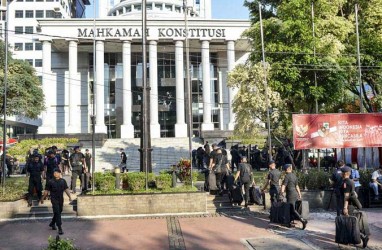 Jalan Medan Merdeka Barat dari Bundaran HI Ditutup