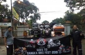 700 Motor Gede Ramaikan Bangka Bike Fest
