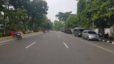 Cegah Massa ke Gedung MK, Polisi Tutup Satu Ruas Jalan Medan Merdeka