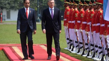 Presiden Jokowi dan Presiden Macri Bahas Kerja Sama Penerbangan dan Kereta Api