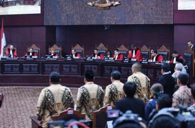 Sidang Putusan MK : Soal Perbaikan Permohonan Prabowo-Sandi, MK Kesampingkan Permintaan KPU dan Jokowi-Ma'ruf 