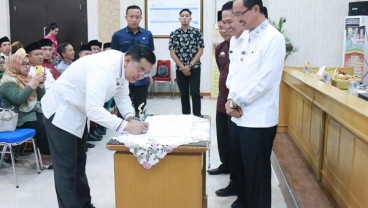 BPPD Kota Palembang Tanda Tangani Kontrak Kinerja Capaian Target PAD