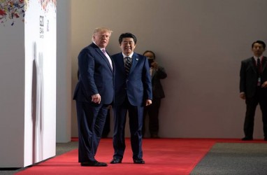 KTT G20: Trump-Abe Bahas Perdagangan dan Pembelian Perlengkapan Militer