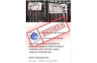 Viral Pemisahan Tangga Siswa Putra dan Putri, Ini Penjelasan SMPN 44 Jakarta