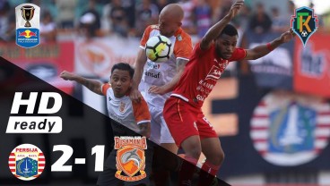 Piala Indonesia: Persija Tekuk Borneo FC 2-1, Cukup Seri di Leg 2 untuk Lolos ke Final