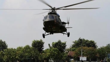 Pencarian Helikopter Diduga Jatuh Dilanjutkan Hari Ini