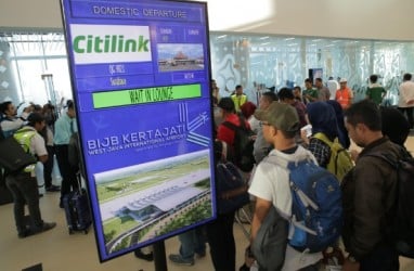 Penerbangan Pindah ke Kertajati, Load Factor di Bandara Husein Menyusut