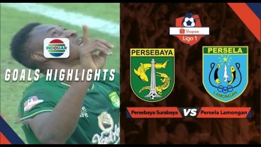 Liga 1: Persebaya Tekuk Persela 3-2, Persebaya ke Posisi 5