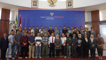 Pasukan Perdamaian PBB Indonesia Transit di KBRI Addis Ababa