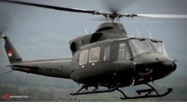 Pencarian Helikopter TNI Libatkan Warga Kampung