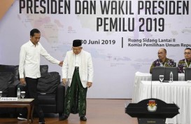 Rayakan Kemenangan, Jokowi Bertemu TKD dan TKN di Bogor