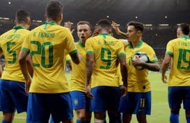 Diselamatkan Tiang Gawang 2 Kali, Brasil vs Argentina 2 - 0, Brasil ke Final Copa America