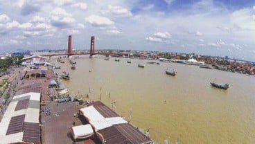 Palembang Fokus Atasi Kawasan Kumuh di Bantaran Sungai Musi