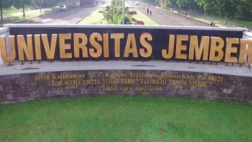 Peserta Seleksi Bersama Masuk PTN di Universitas Jember Turun