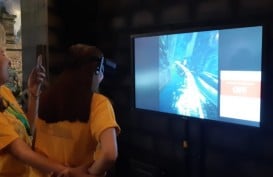 Serunya Roller Coaster Virtual Reality Diskominfo Jateng Fair 2019