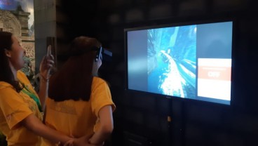 Serunya Roller Coaster Virtual Reality Diskominfo Jateng Fair 2019