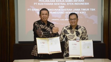 Bank Jatim Resmi Jadi Bank Kustodian