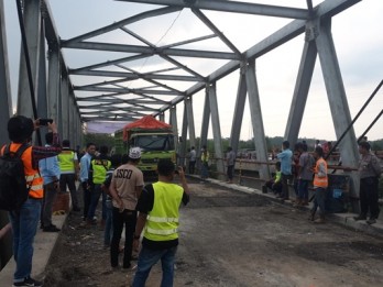 Perbaikan Jembatan Mesuji Rampung, Jalintim Sumatra Kembali Lancar