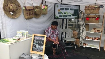 Anyaman Purun Dari Kalimantan Selatan Dipamerkan di Festival Indonesia 2019 di Oslo