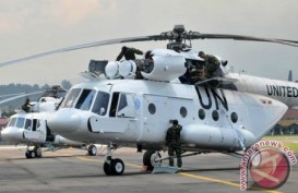Pencarian Helikopter M 17 TNI-AD via Udara Terhadang Cuaca Buruk
