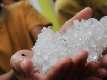 Hujan Es di Aceh Tengah, Ini Kata BMKG