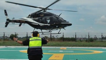 Whitesky Tertarik Buka Trayek Taksi Helikopter ke Bandara Kertajati