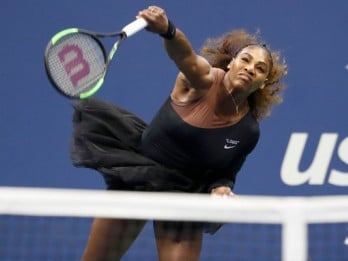 Serena Williams Didenda US$10.000 Karena Merusak Lapangan