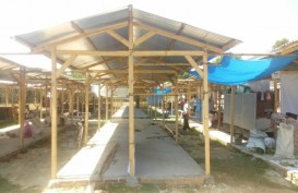Pasar Jatitengah Sragen Direnovasi, Pedagang Pindah ke Los Darurat