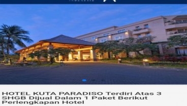 Lelang Hotel Kuta Paradiso, Bareskrim Surati KPKNL Denpasar