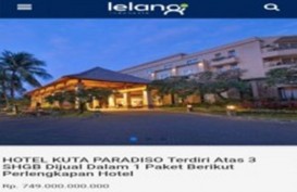 Tak Ada Surat Tanah, KPKNL Batalkan Lelang Hotel Kuta Paradiso