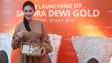 Sandra Dewi Rilis Brand Perhiasan Emas 