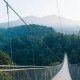 Jembatan Gantung Situ Gunung Dongkrak PNBP Gunung Gede Pangrango