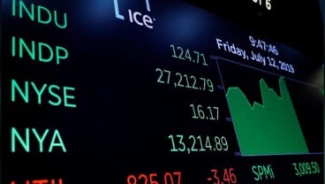 Wall Street Capai Rekor Tertinggi Jelang Musim Laporan Keuangan Semester 1