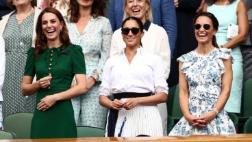 Beda Gaya Kate Middleton dan Meghan Markle di Ajang Wimbledon