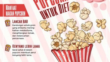 Rahasia Popcorn, Camilan untuk Diet Sehat