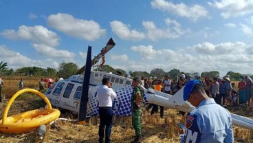 Helikopter Jatuh di Lombok, Ditjen Hubud Pantau Penanganan Kecelakaan 