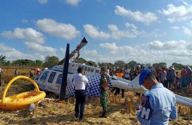 Helikopter Jatuh di Lombok, Ditjen Hubud Pantau Penanganan Kecelakaan 