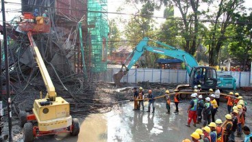 Bekisting Pier Head BORR 3A Ambruk, PUPR Panggil Berbagai Pihak Sore Ini