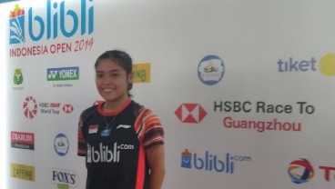 Kalahkan Pornpawee, Gregoria Hadapi Ratchanok di Babak 16 Besar Indonesia Open 2019
