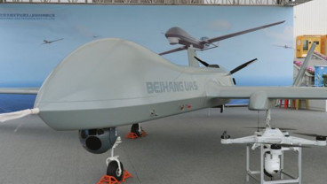 September 2019, Garuda Uji Coba Drone Produksi China untuk Angkut Kargo