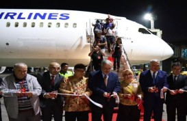 Turkish Airlines Mendarat Perdana di Ngurah Rai
