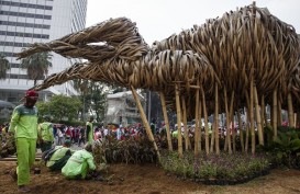 Instalasi Bambu Rp550 Juta Kebanggaan Anies Baswedan Dibongkar