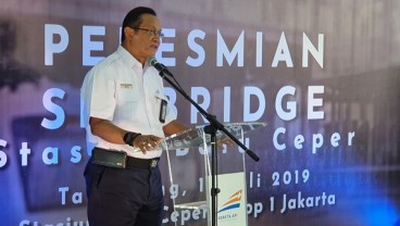 Ada Skybridge Stasiun Batu Ceper : Transfer Penumpang KA Bandara Jadi Mudah