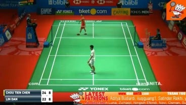 Live Streaming Indonesia Open 2019 : Jonatan Christie ke 8 Besar Jumpa Cou Tien Chen