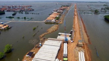 JALUR BEKASI BANTEN :  Tol Tanggul Laut Pesisir Jakarta Disiapkan