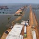 JALUR BEKASI BANTEN :  Tol Tanggul Laut Pesisir Jakarta Disiapkan