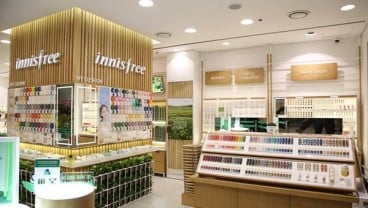 Pertumbuhan Innisfree Capai 70% di Indonesia 