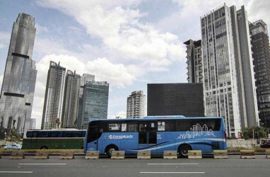 Bus Transjakarta Potensial Dipasangi Perangkat IoT