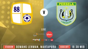 Barito Putera vs Persela Lamongan Skor masih 0-0