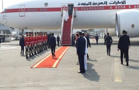 Jokowi Sambut Kedatangan Putra Mahkota Abu Dhabi